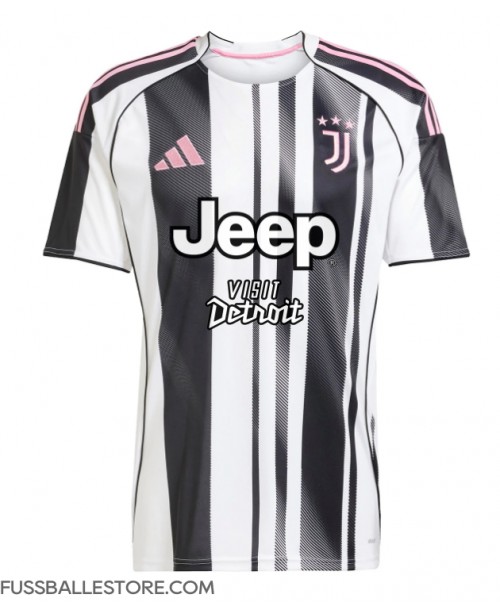 Günstige Juventus Gleison Bremer #3 Heimtrikot 2025-26 Kurzarm Günstige Juventus Gleison Bremer #3 Heimtrikot 2025-26 Kurzarm